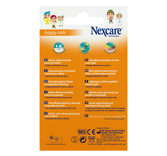 3M Nexcare Happy Kids Plasters 20pcs