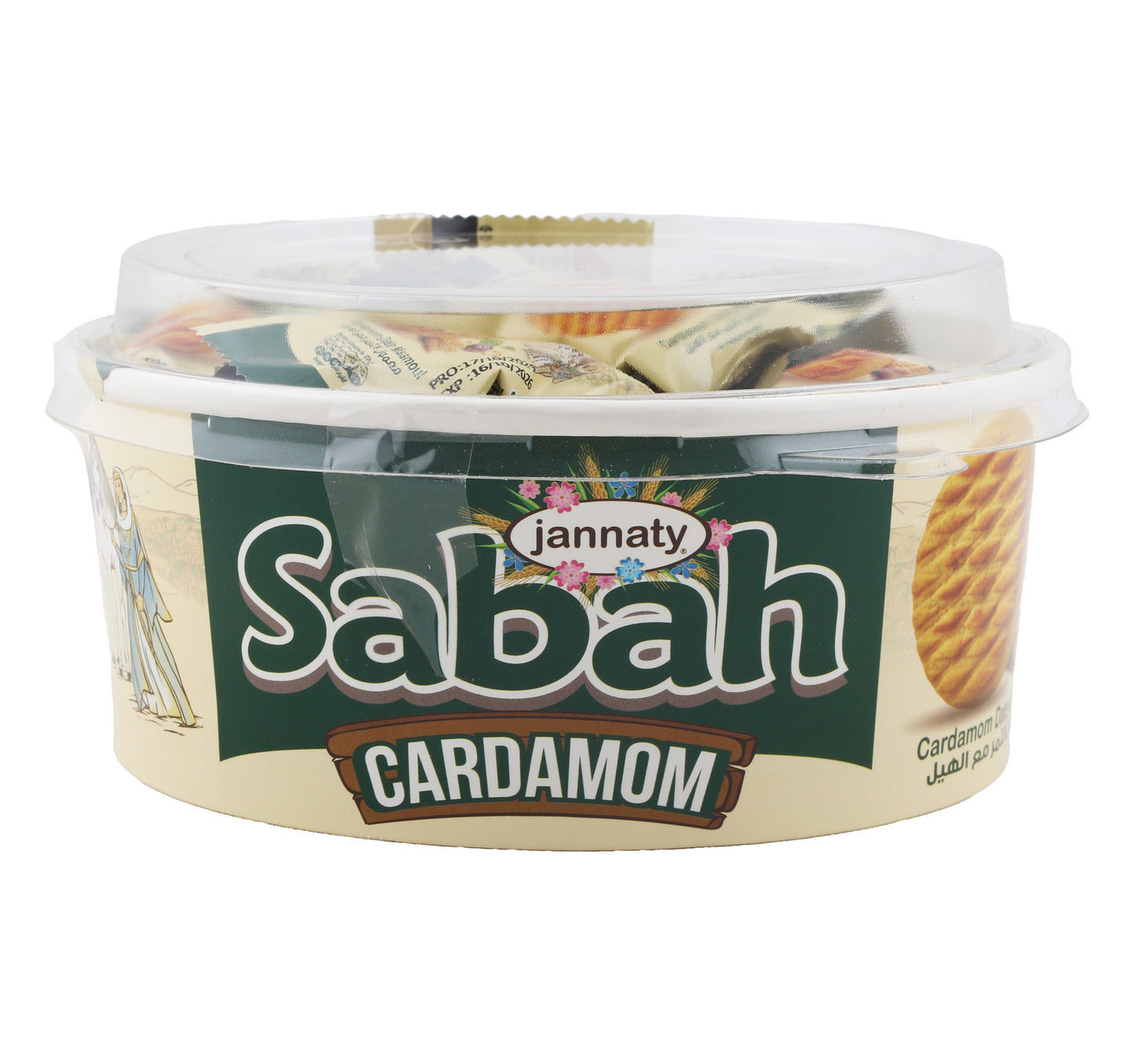 Jannaty Sabah Maamoul Cardamom Value Pack 400 g