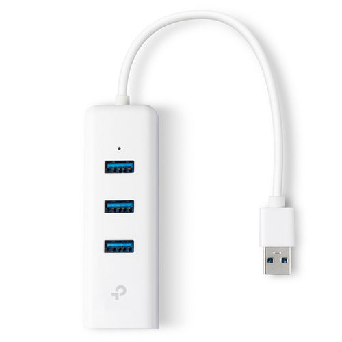 موزع منافذ TP-Link ومحول إيثرنت USB، أبيض، UE330