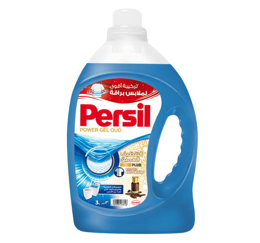 Persil Power Gel Oud Perfume For Top Loading Washing Machines 3 Litres