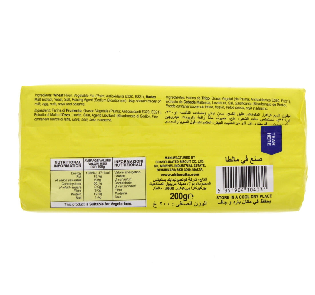 Devon Cream Crackers 200 g