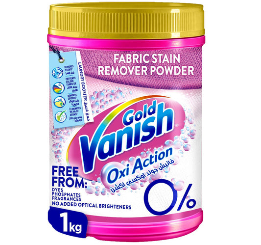 Vanish Gold Vanish Oxi Action Stain Remover Powder Coloured & White Clothes 1 kg