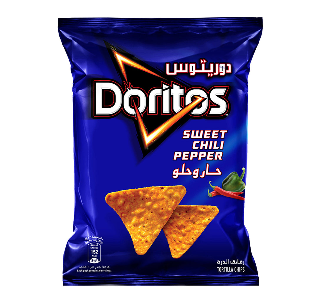 Doritos Sweet Chili Pepper Tortilla Chips 165 g