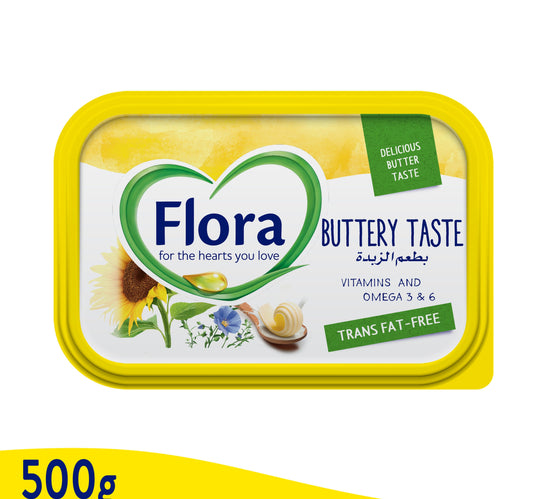 Flora Buttery Taste Vegetable Oil Spread 500 g
