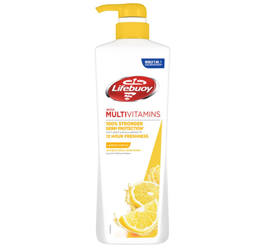 Lifebuoy Anti-Bacterial Body Wash Lemon Fresh 700 ml