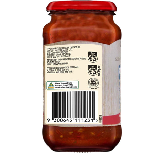 Leggo's Pasta Sauce Roasted Garlic With Chunky Tomato & Onion 500 g