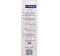 Staedtler Lumocolor Permanent Marker MST317-3BKDA Blue