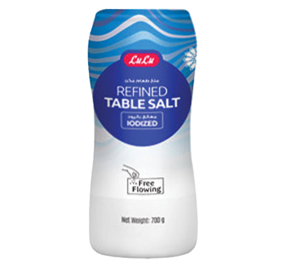 LuLu Refined Table Salt Iodized 3 x 700 g