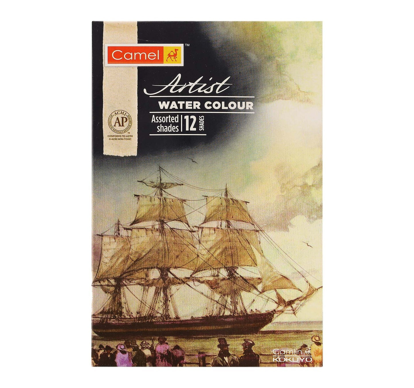 Camel Artist Water Colour Tube 5mlx12 Shades