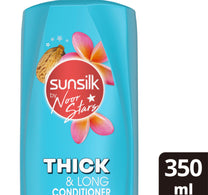 Sunsilk Thick & Long With Biotin & Castor Oil Conditioner 350 ml