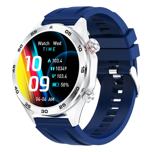 X.Cell Smartwatch Elite-5 Silicone Strap Blue