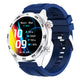 X.Cell Smartwatch Elite-5 Silicone Strap Blue