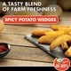 Al Ain Wedges Cut French Fries 750 g
