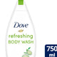 Dove Cucumber & Green Tea Bodywash 750 ml