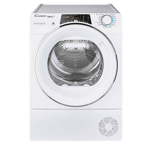 Candy Front Load Heat Pump Dryer, 10 kg, White, ROH10A2TCE-19