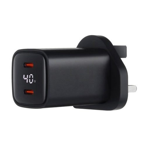 Trands Digital Display Ganfast Charger 40W AD768