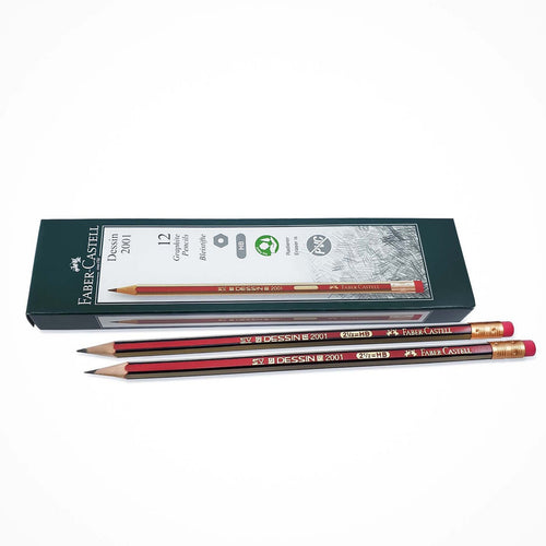 Faber-Castell Pencil Dessin 2001 12 Piece