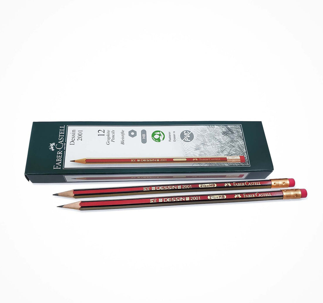 Faber-Castell Pencil Dessin 2001 12 Piece