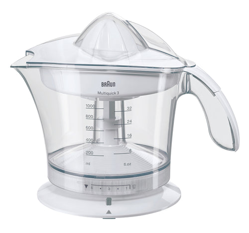 Braun Orange Juicer, 20W, White, MPZ9