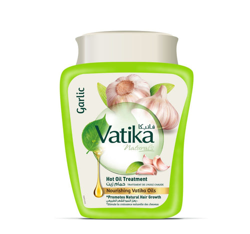 Vatika Naturals Hammam Zaith Hot Oil Treatment Natural Extracts Of Garlic Promotes Natural Hair Growth 1 kg