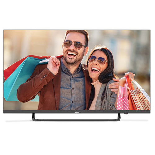 Ikon 55 inches 4K Smart LED TV, Black, IK55A71WOS