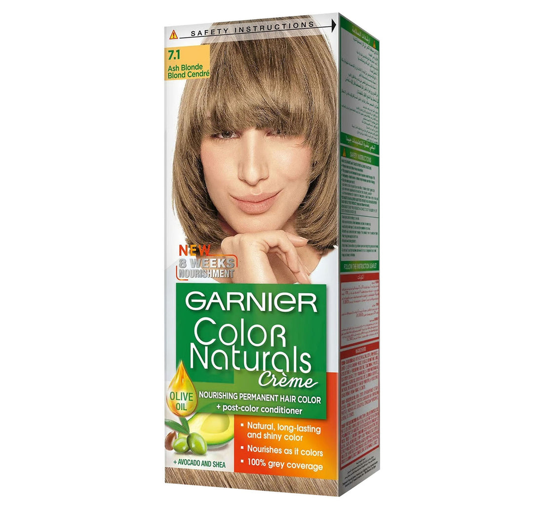 Garnier Color Naturals Crème 7.1 Ash Blonde Value Pack 2 x 1 pkt