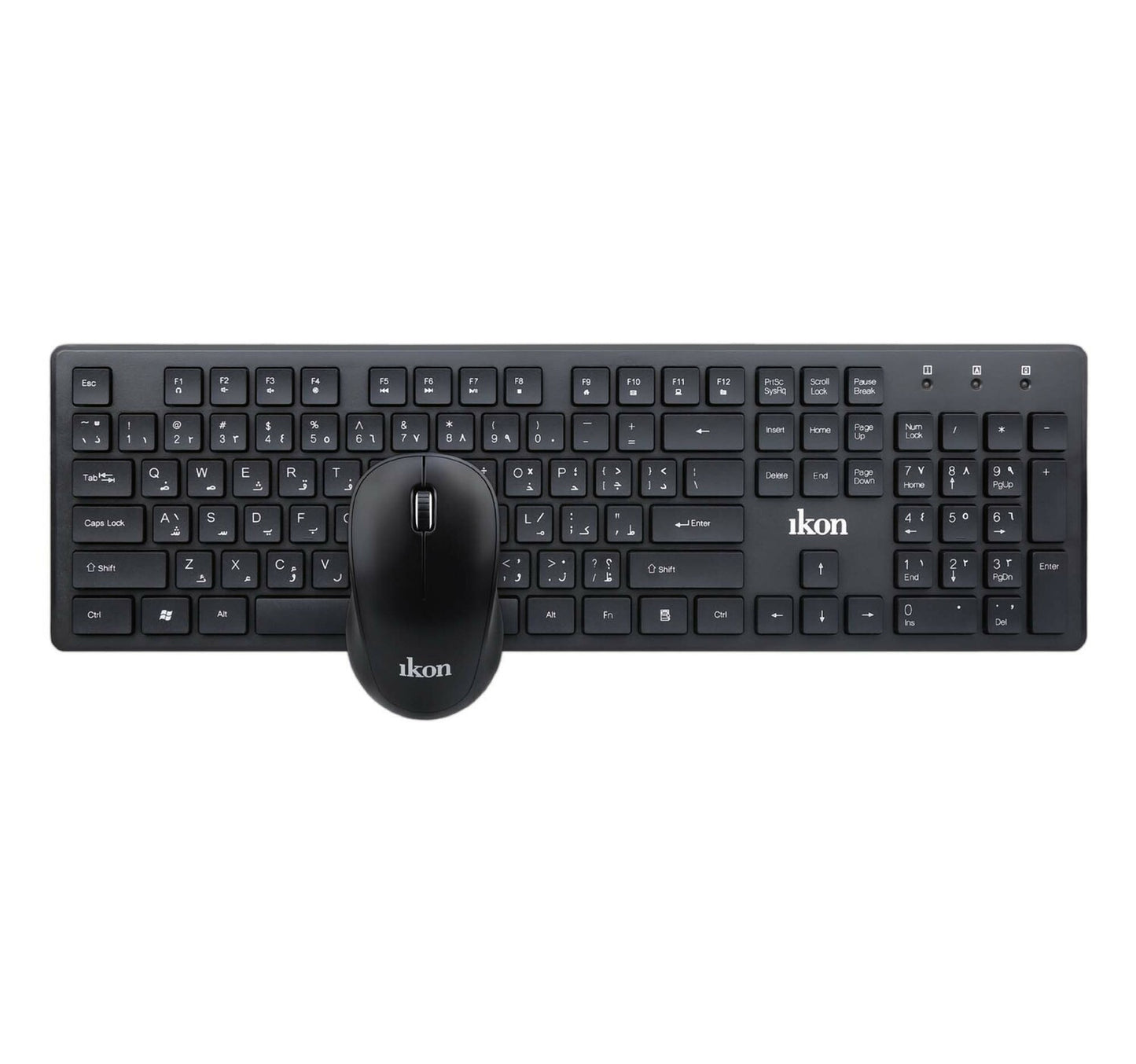Ikon Wireless Keyboard+Mouse-WL IK-KM-206