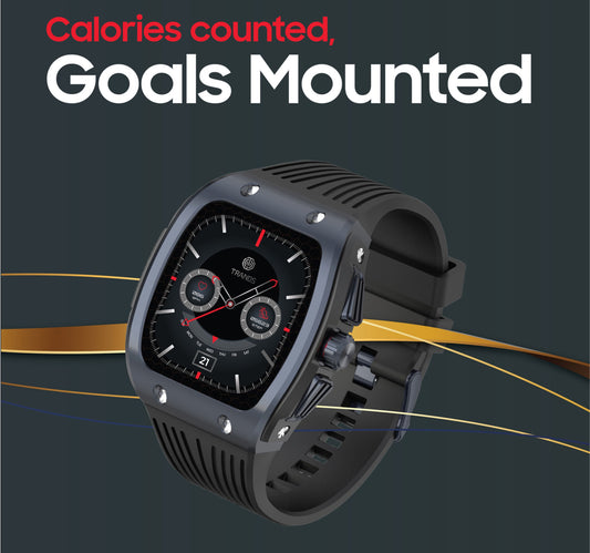 Trands Smartwatch, 1.91 inches Display, Assorted, SW90