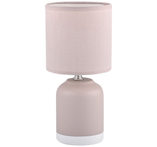Maple Leaf Ceramic Table Lamp White