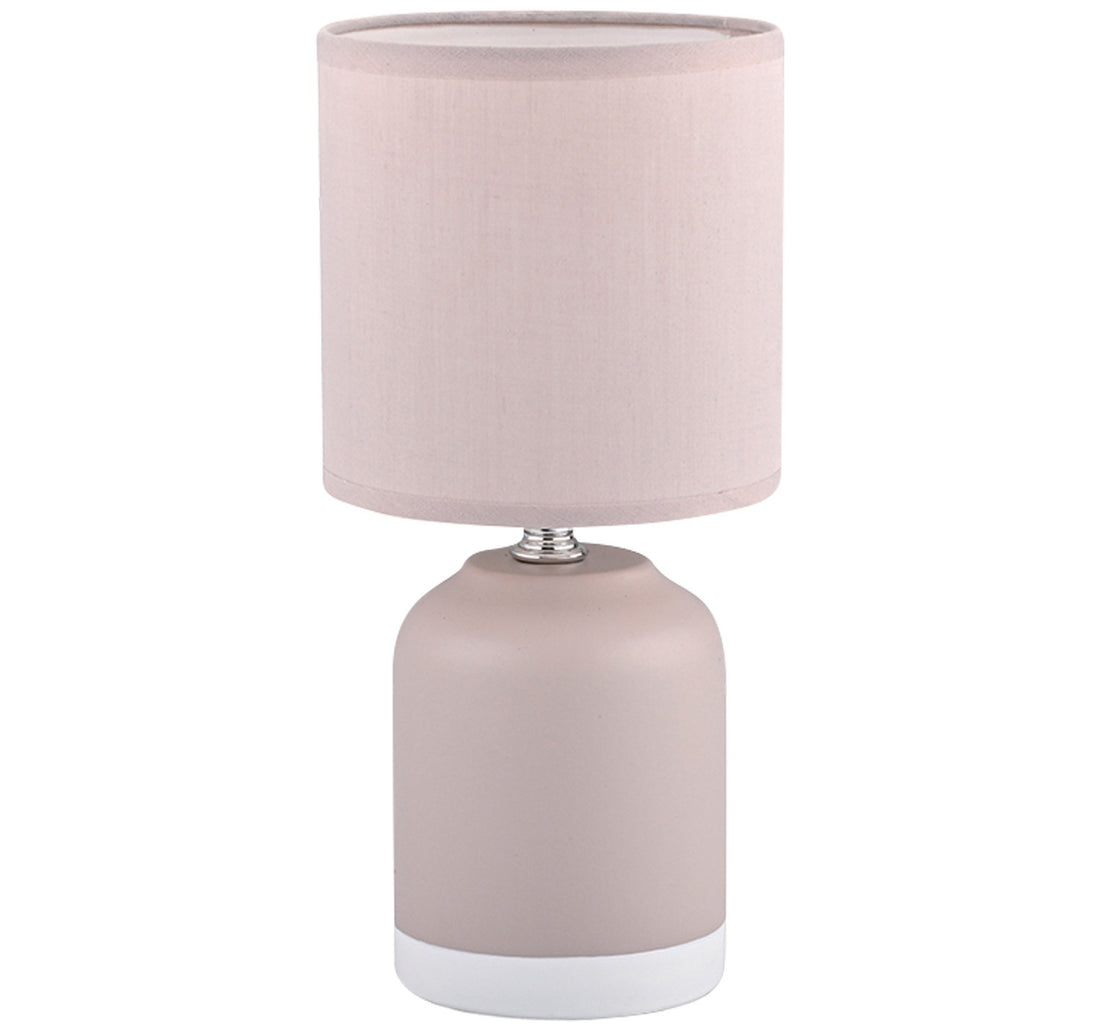 Maple Leaf Ceramic Table Lamp White
