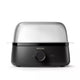 Philips 3000 Series Egg Cooker, 6 Egg Capacity, 400W, Deep Black, HD9137/91