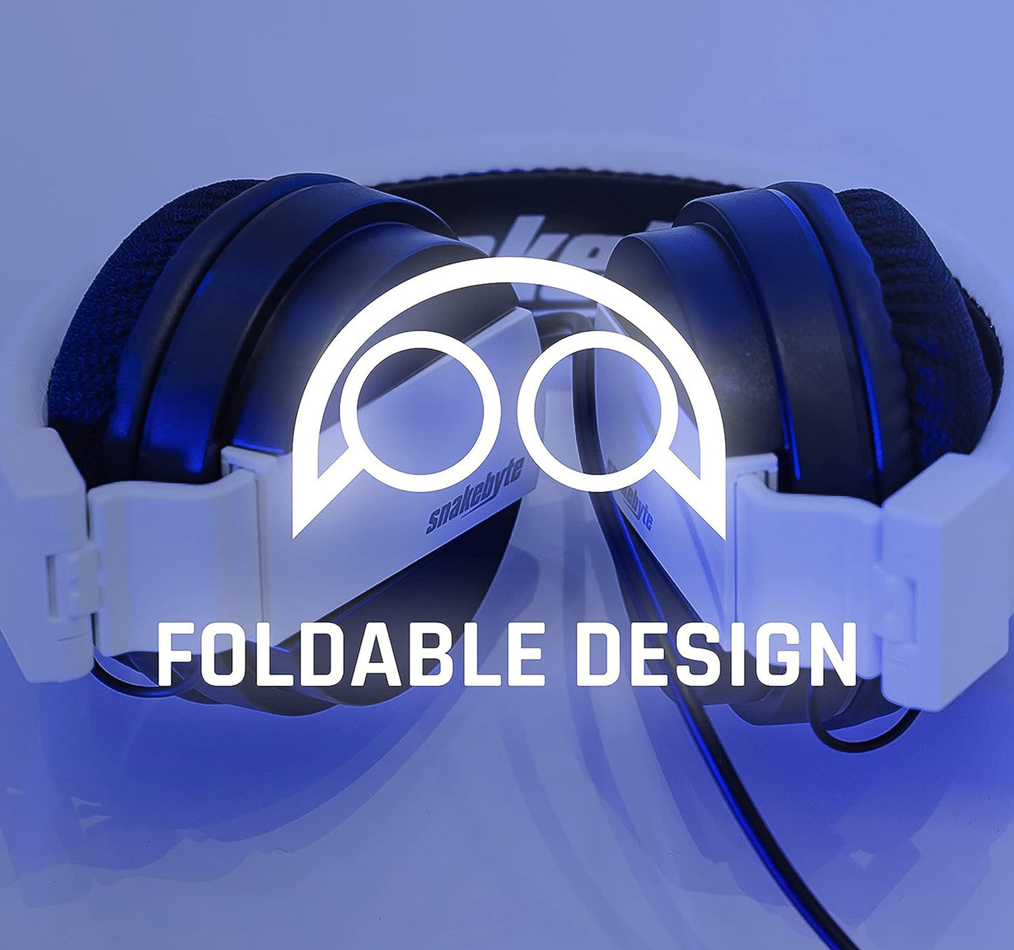 Snakebyte Wired Gaming Headset, 1.2 m, White, SB916083