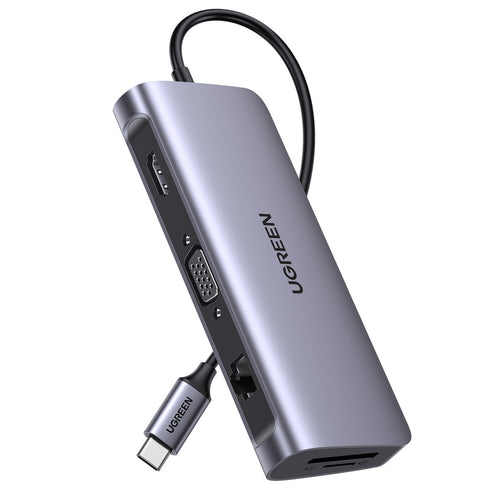 موزع يوجرين 10 في 1 USB-C، 80133