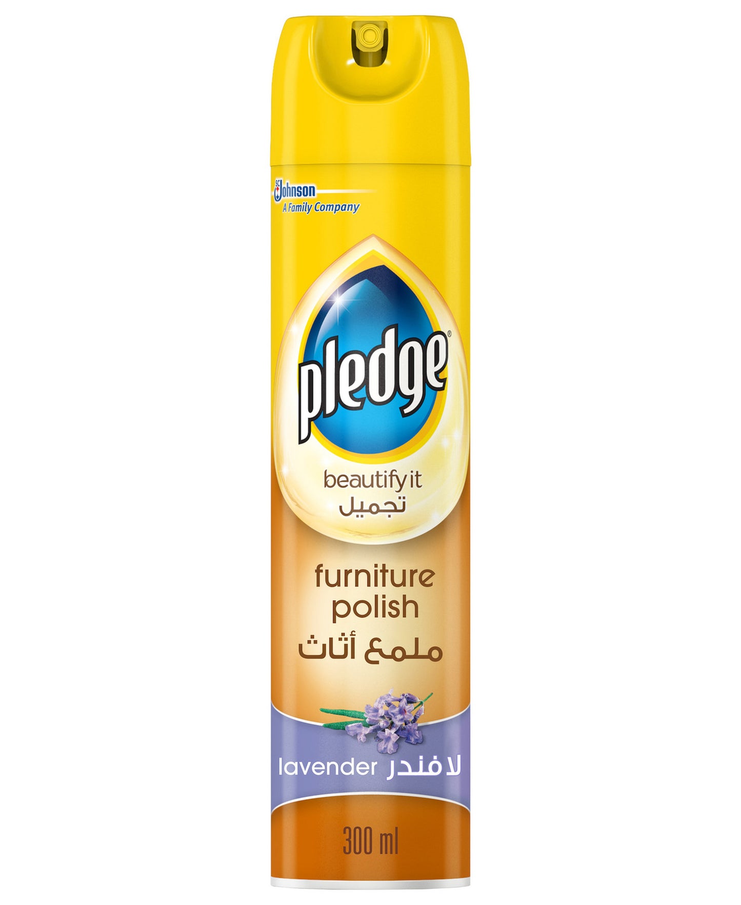 Pledge Furniture Spray Lavender 300 ml