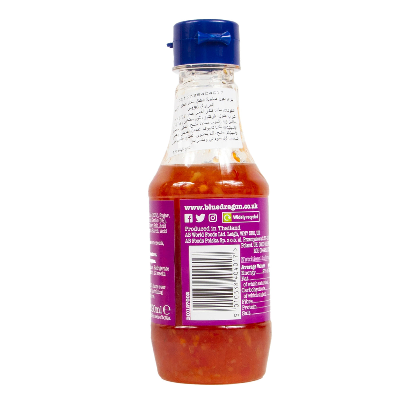 Blue Dragon Original Sweet Chilli Sauce 190 ml