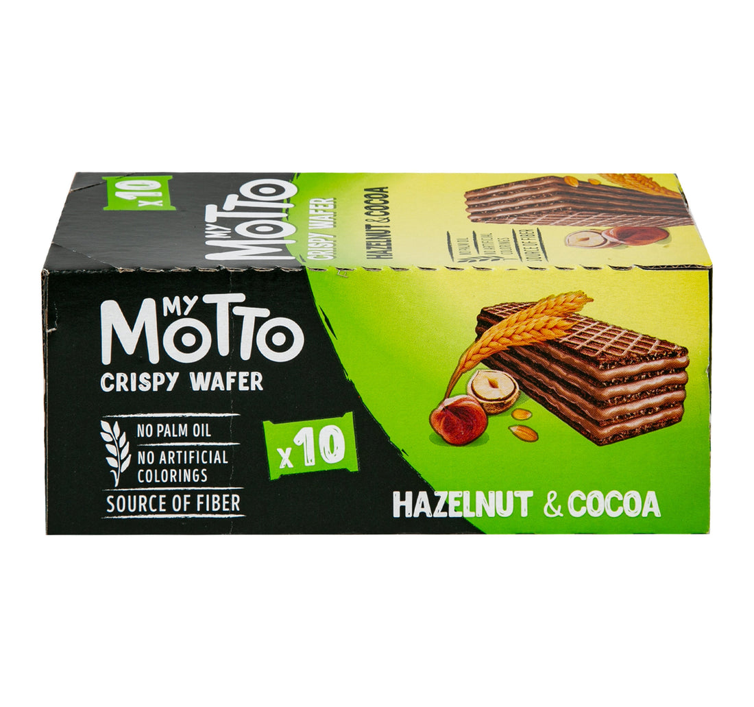My Motto Hazelnut & Cocoa Crispy Wafer 30 g