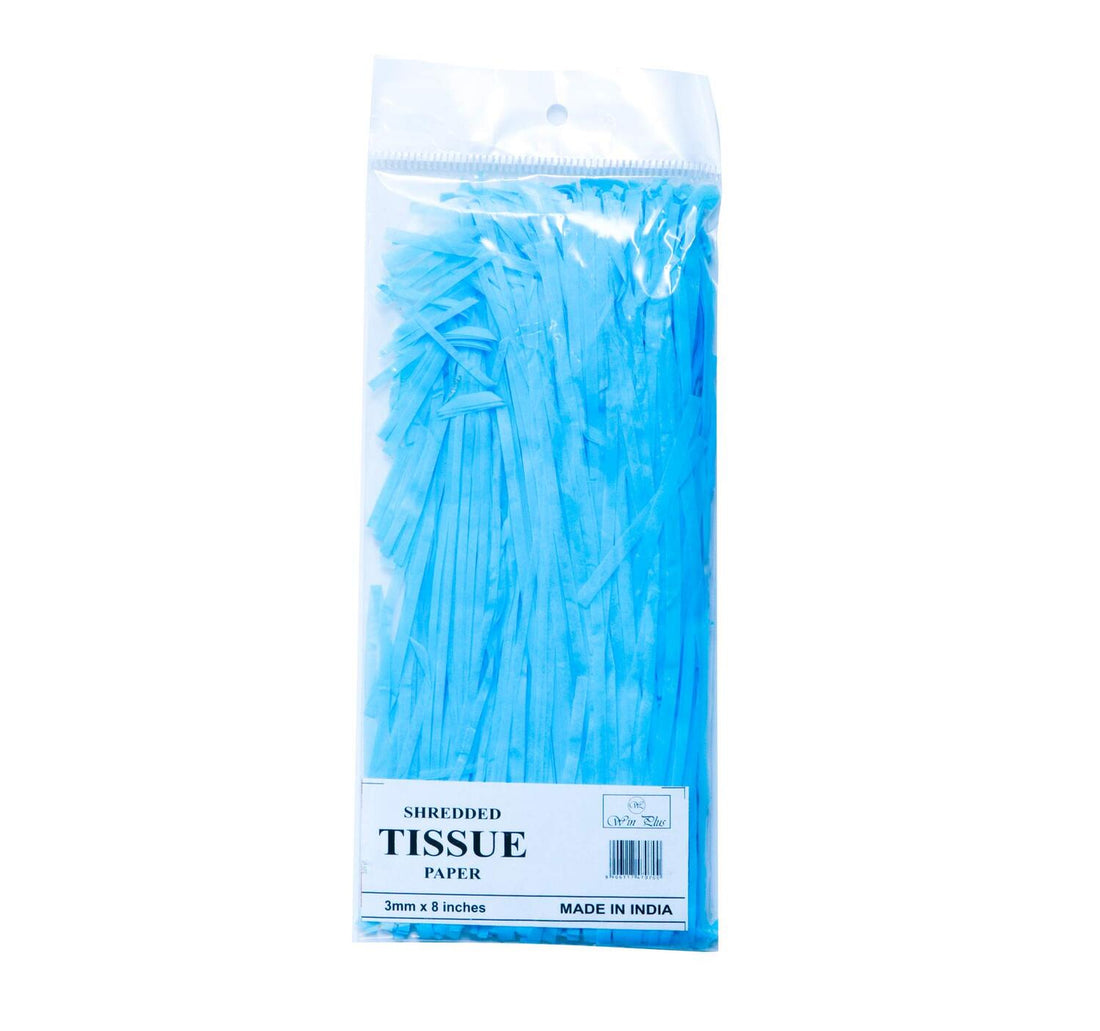 Win Plus Shredded Tissue Paper EX60 3x8inches Assorted Color
