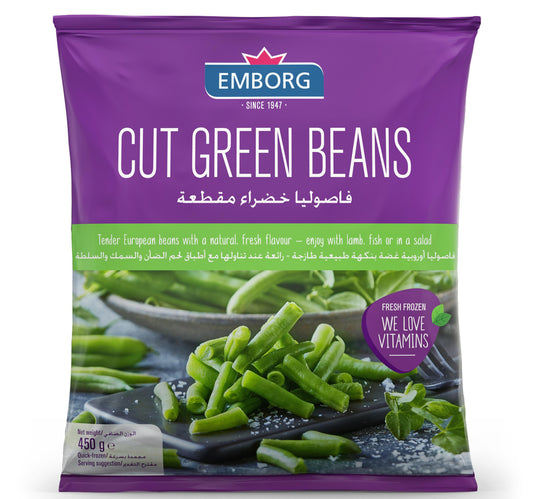 Emborg Cut Green Beans 450 g