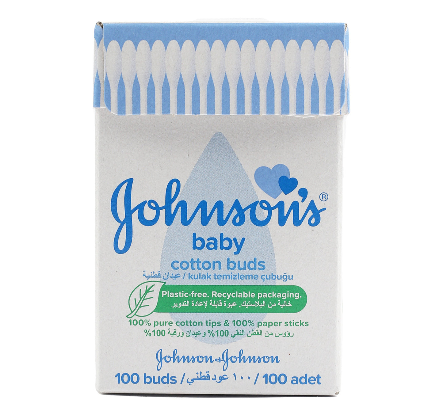 Johnson's Baby Pure Cotton Buds 100pcs