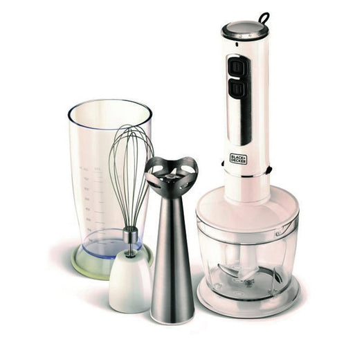 Black+Decker Hand Blender, SB4000, 400 W, Chopper & Whisk