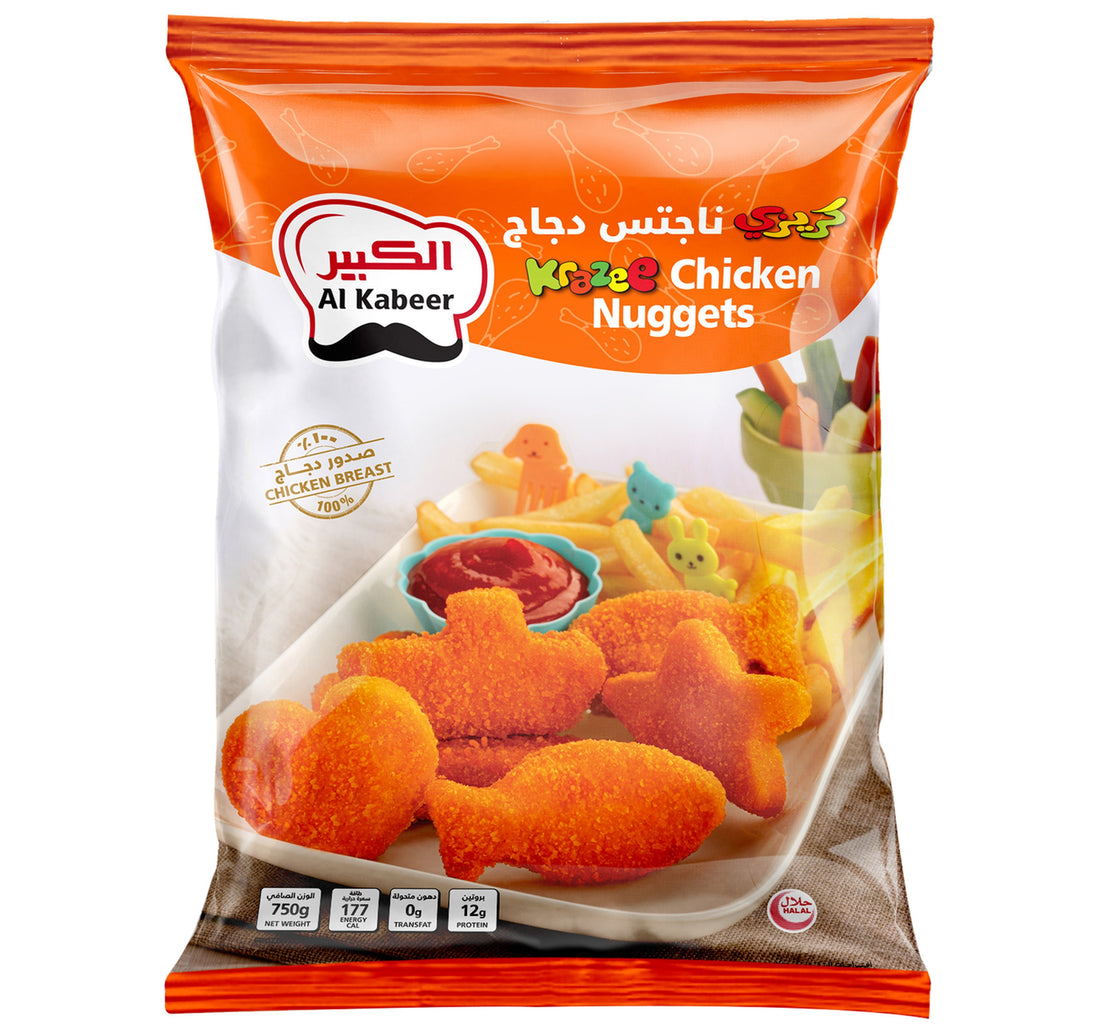 Al Kabeer Krazee Chicken Nuggets 750 g
