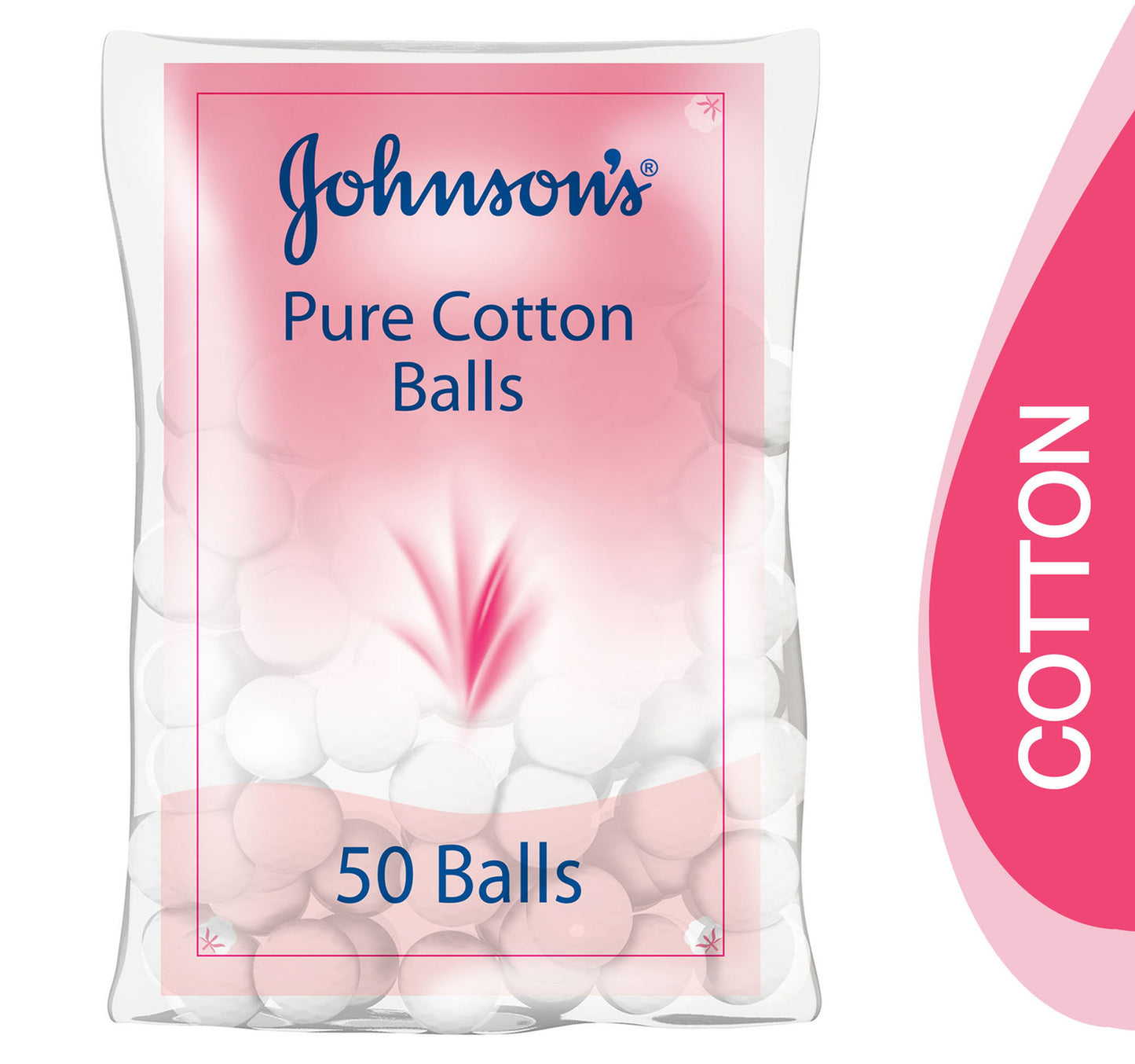 Johnson's Baby Pure Cotton Balls 50pcs