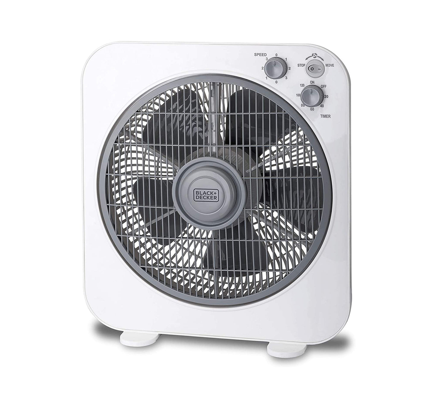 Black+Decker Box Desk Fan FB1220 12"