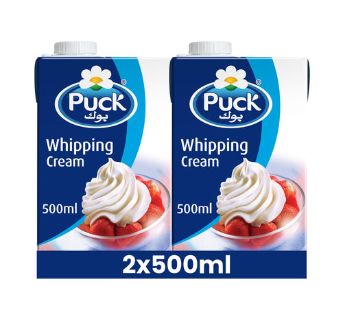 Puck Whipping Cream 2 x 500 ml
