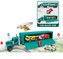 Skid Fusion Truck With Map Play Set 660-A350