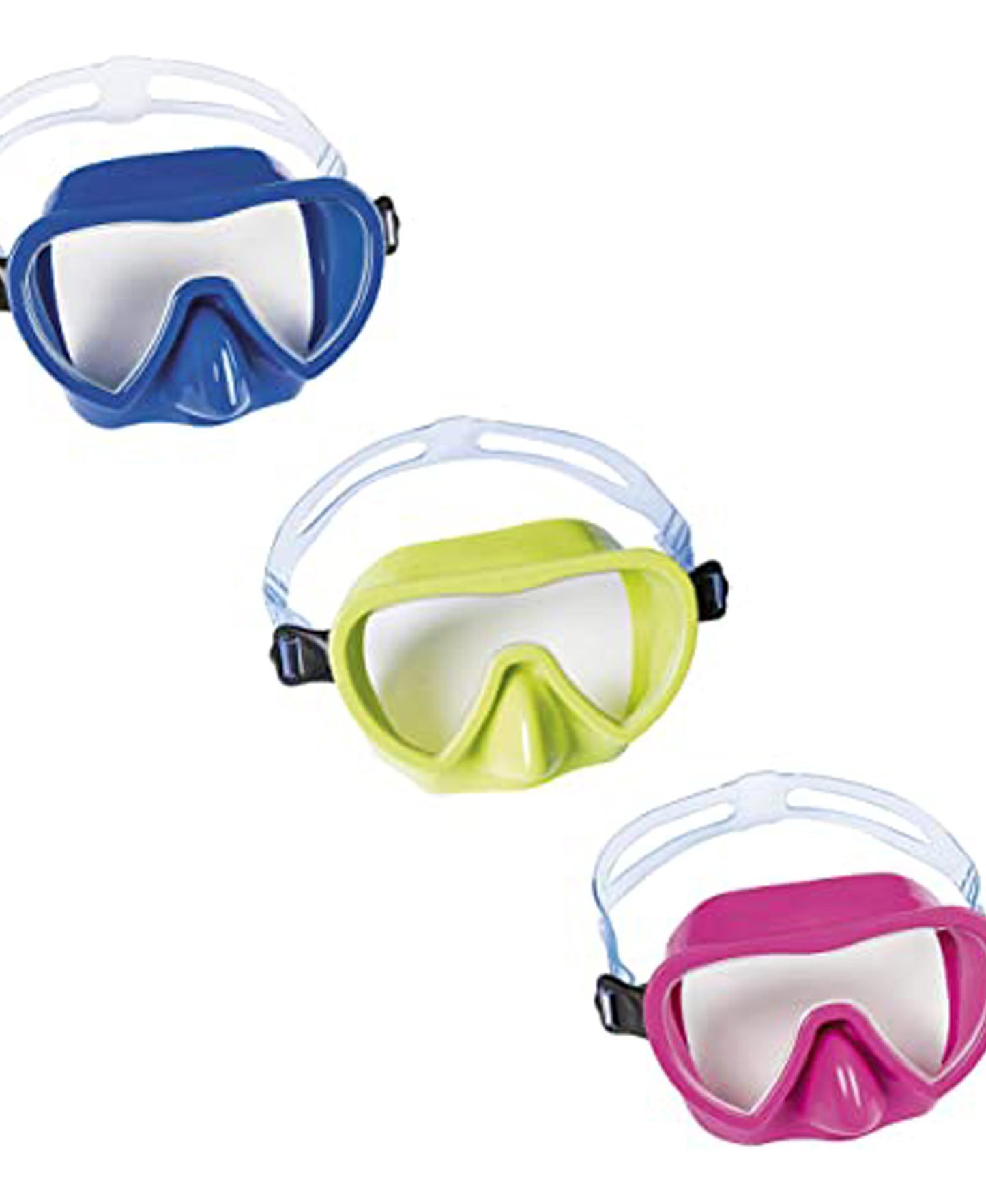 Best Way Swim Mask 22057 1Pc Assorted Colors