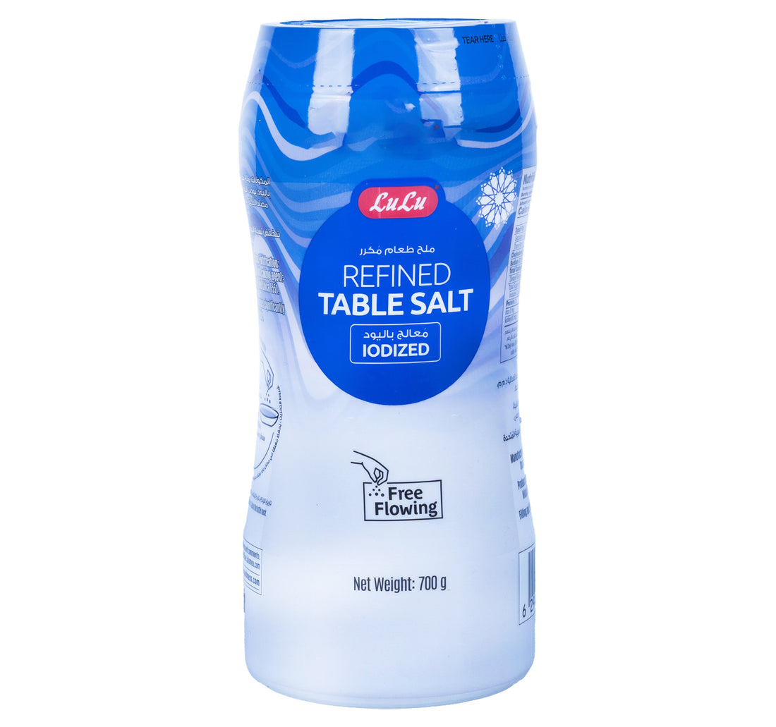 LuLu Refined Table Salt Iodized 700 g