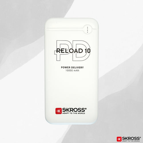 Skross RELOAD 10 Power Bank, 10000mAh, White, 1400137-HGF-W