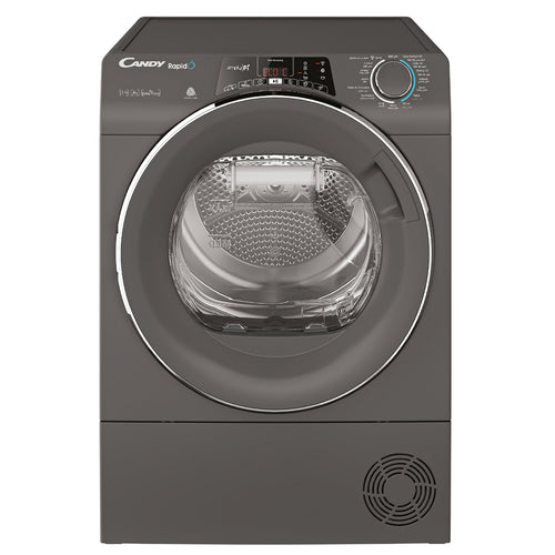 Candy Front Load Heat Pump Dryer, 11 kg, Anthracite, ROE H11A2TCER-19