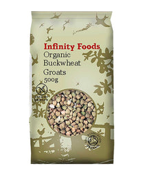 حبوب الحنطة السوداء العضوية من إنفينيتي فودز ٥٠٠ غرام